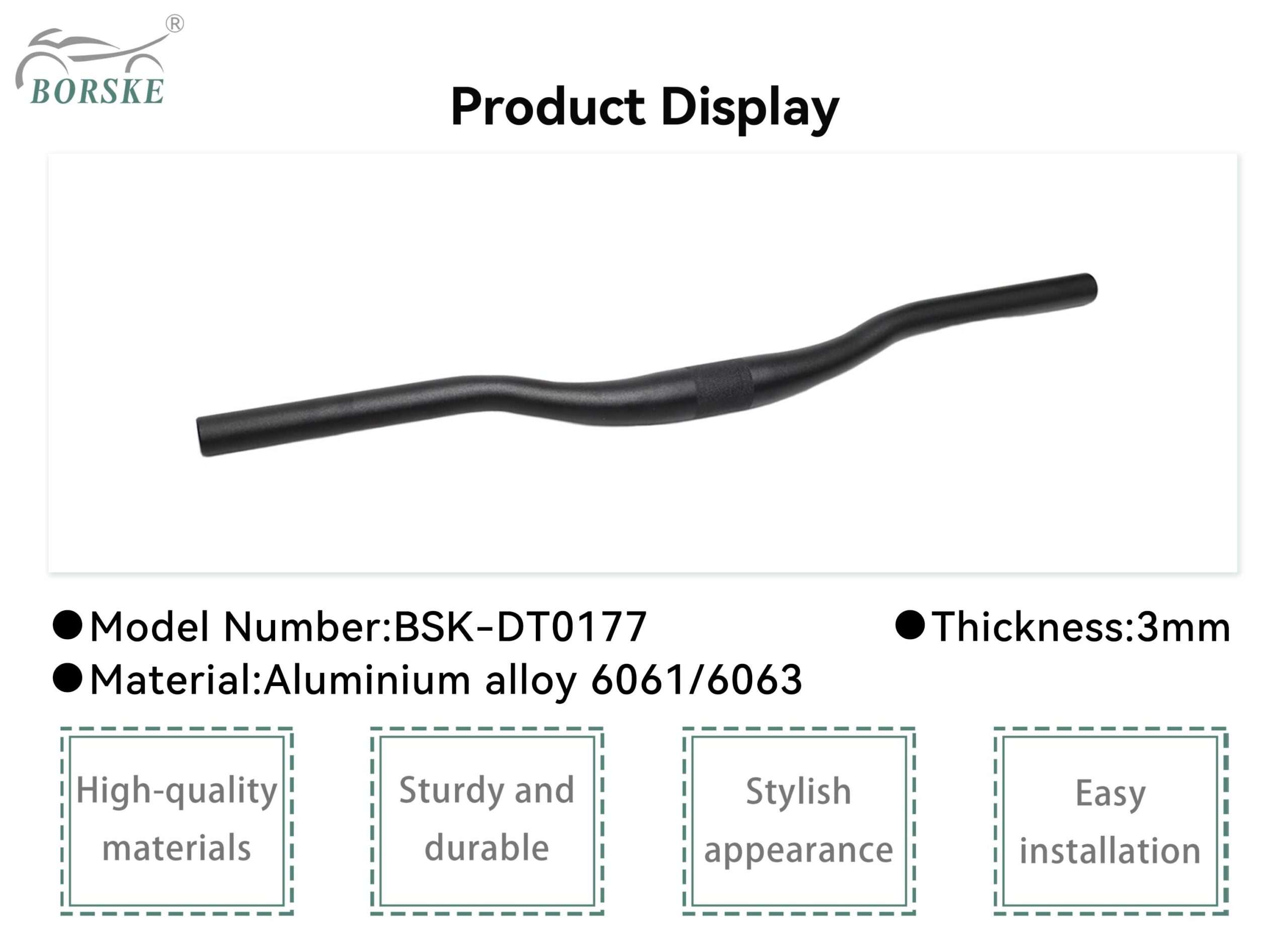 Motorcycle Aluminum Alloy Handlebar 1