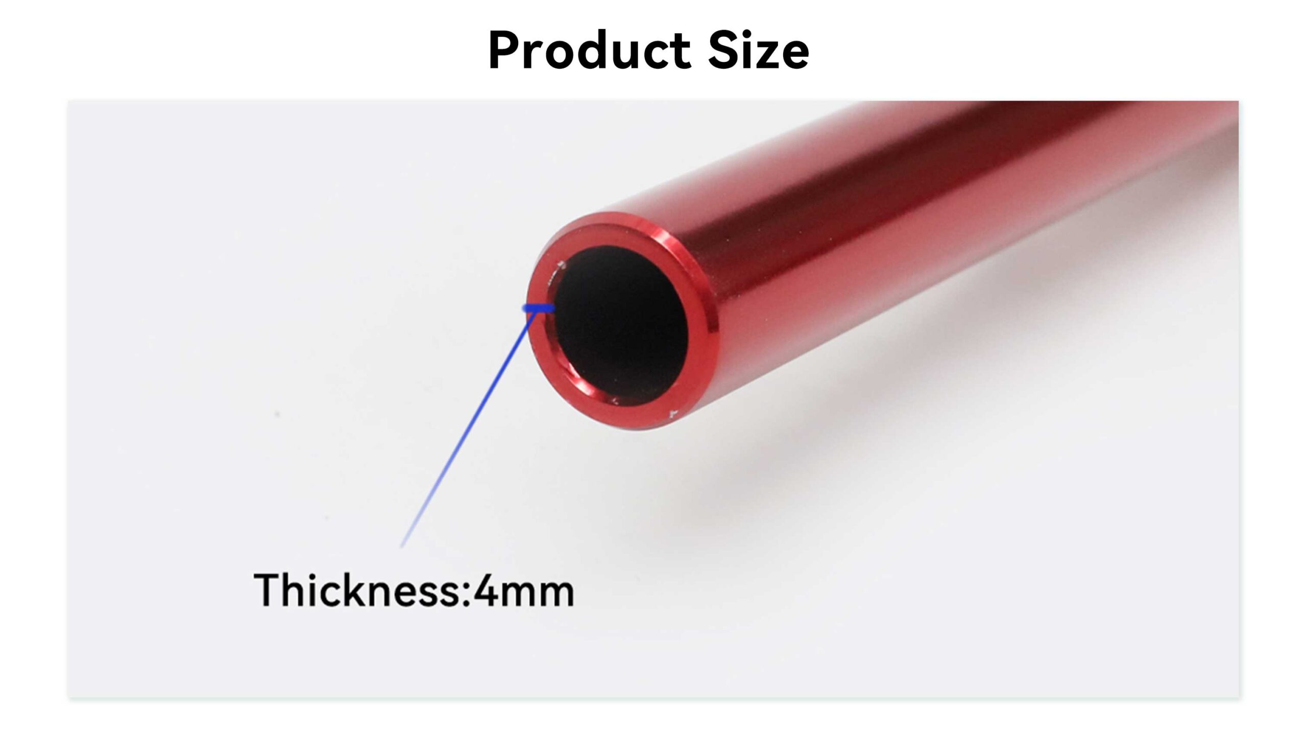 4mm Thickness Universal Aluminum Alloy handlebar of motorcycle 3